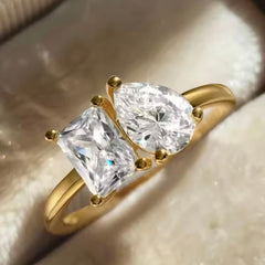 DULCE PEAR RADIANT CUT RING