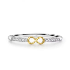 BELLA DAINTY STERLING SILVER STACKABLE RING