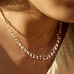 ROSINA CZ DANGLE NECKLACE