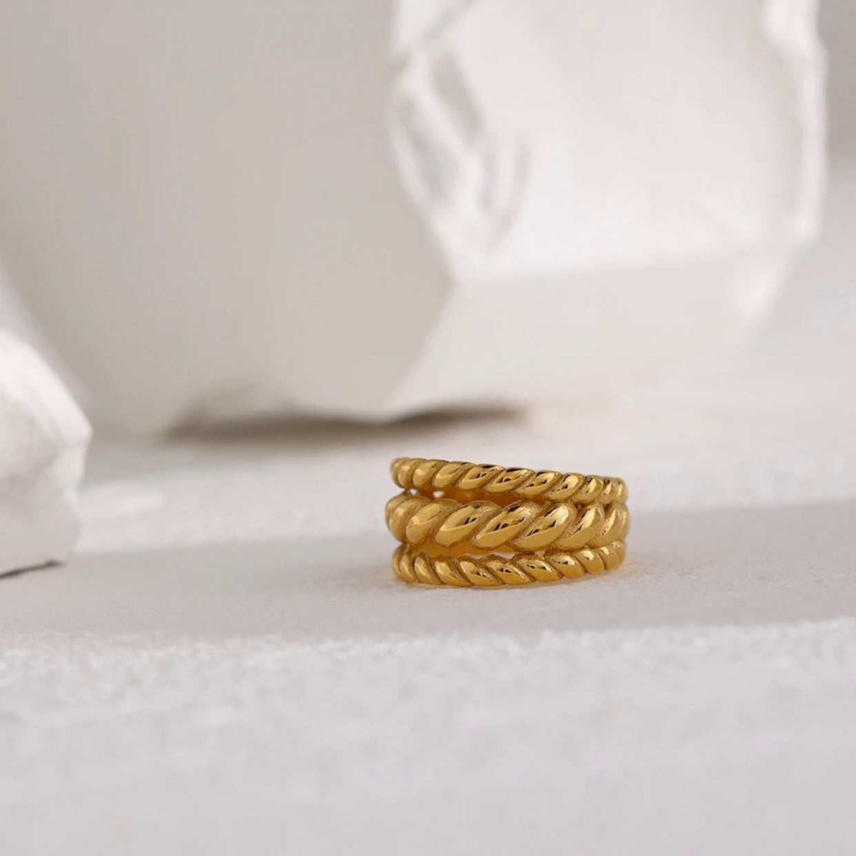 NADIA LINK CHAIN RING