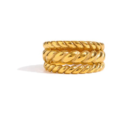 NADIA LINK CHAIN RING