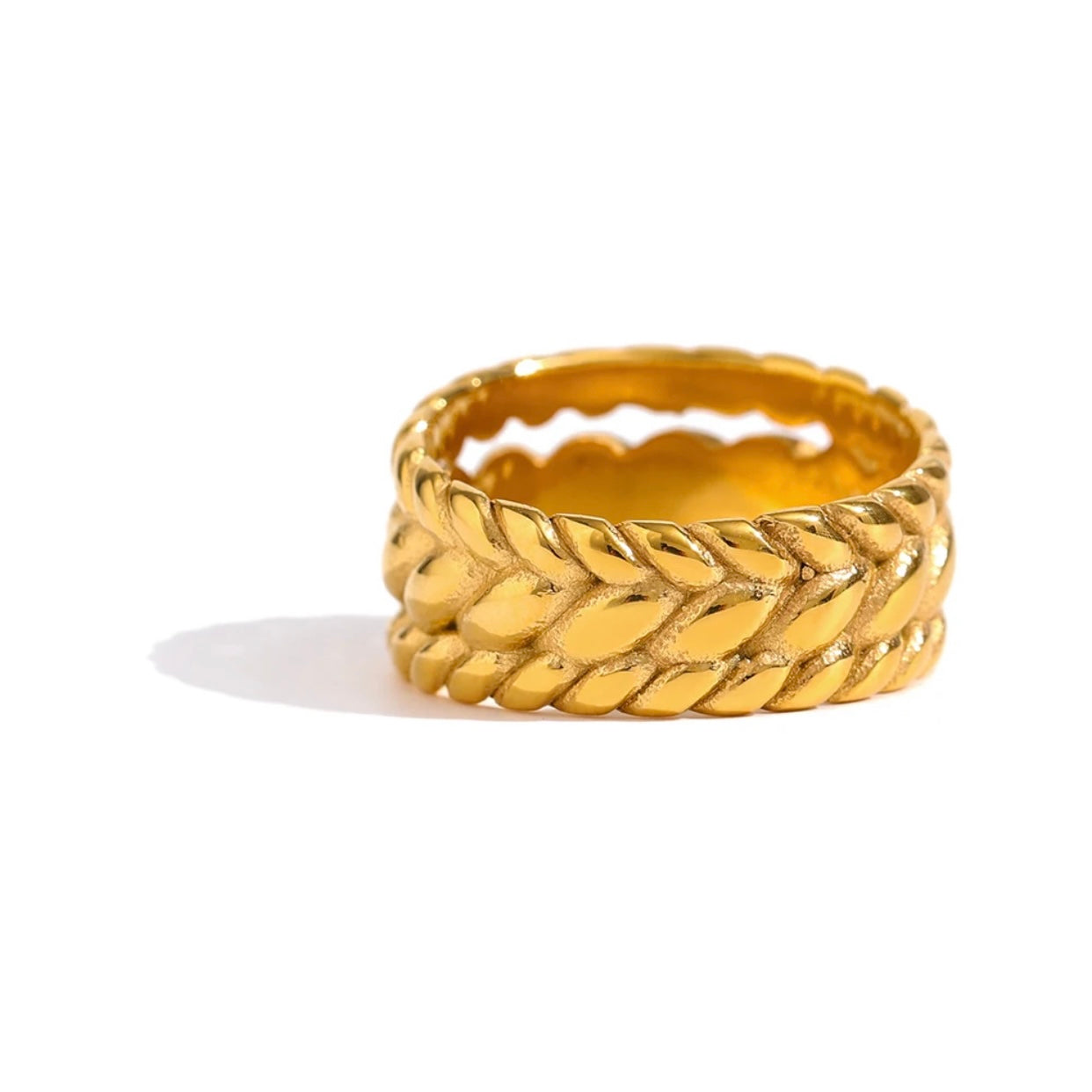 NADIA LINK CHAIN RING