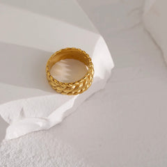 NADIA LINK CHAIN RING