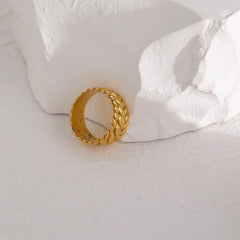 NADIA LINK CHAIN RING