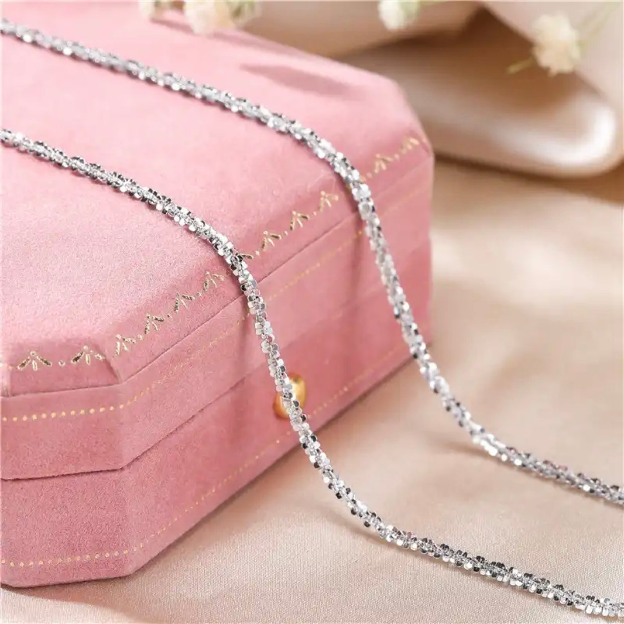 FABIOLA DIAMOND CUT ROPE CHAIN NECKLACE
