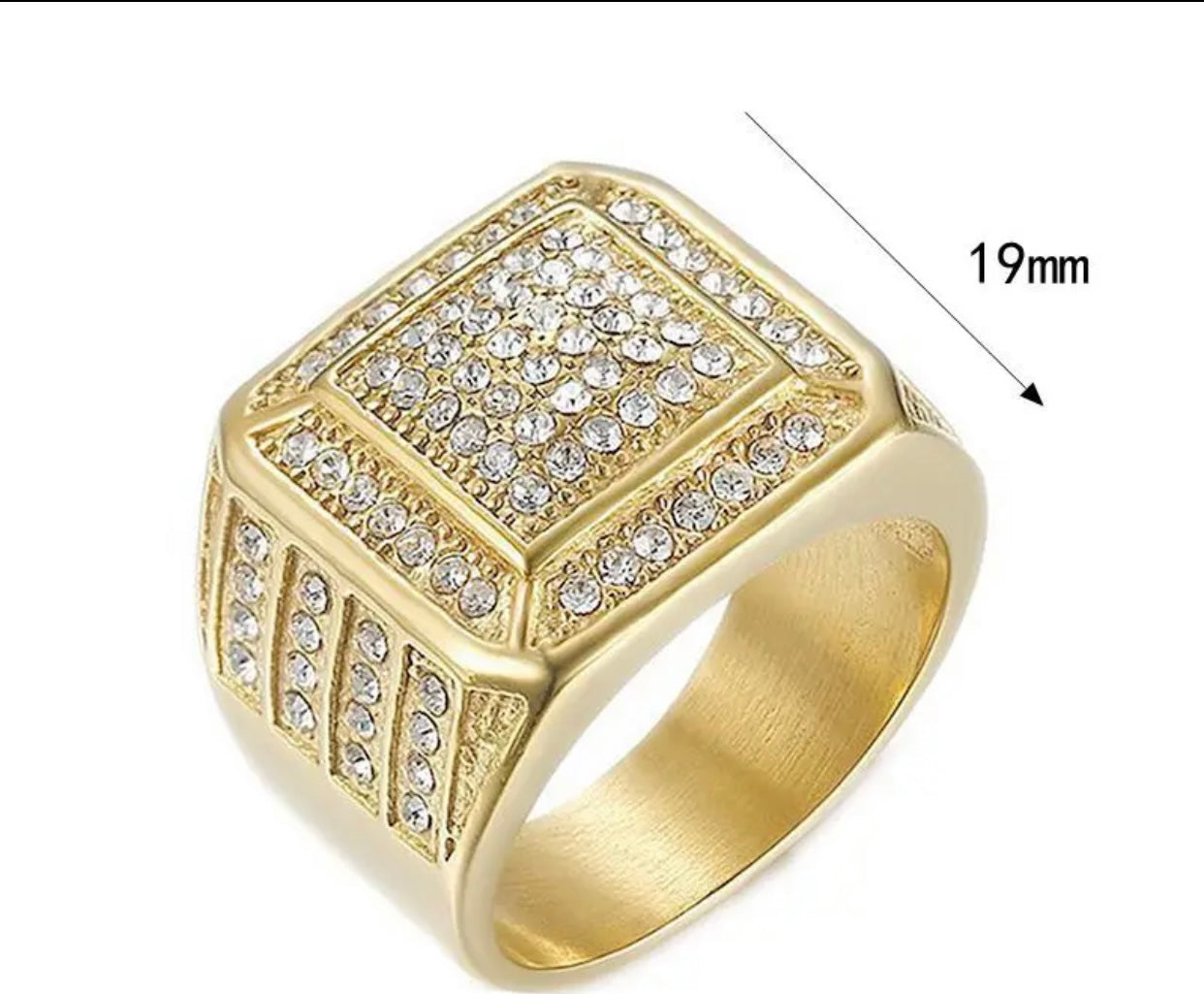 JOHNNY ICED OUT RING