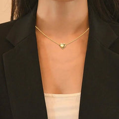 HARPER SMOOTH HEART NECKLACE