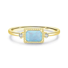 BLAIR STERLING SILVER OPAL RING