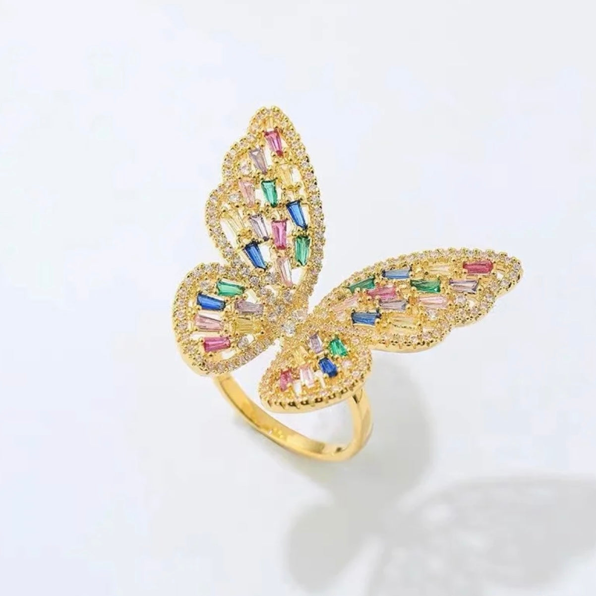 ADELE COLORFUL BLING BUTTERFLY