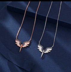 TATIANA STERLING SILVER PHOENIX NECKLACE