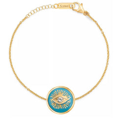 CALLISTA EVIL EYE TURQUOISE BRACELET